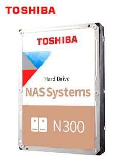 Disco duro Toshiba NAS N300, 6TB SATA 6.0Gb/s, 7200rpm, 512MB Cache, 3.5